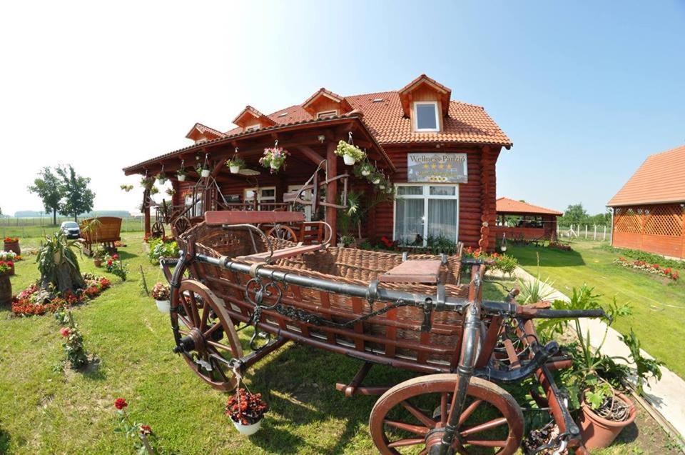 Rönk-wellness panzió Mezőpeterd Acomodação com café da manhã Exterior foto